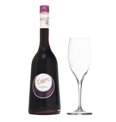Euforia Fetească neagră roșu, demisec 750ml